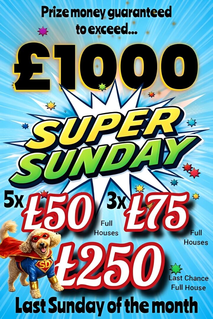 Super Sunday prize details and amounts